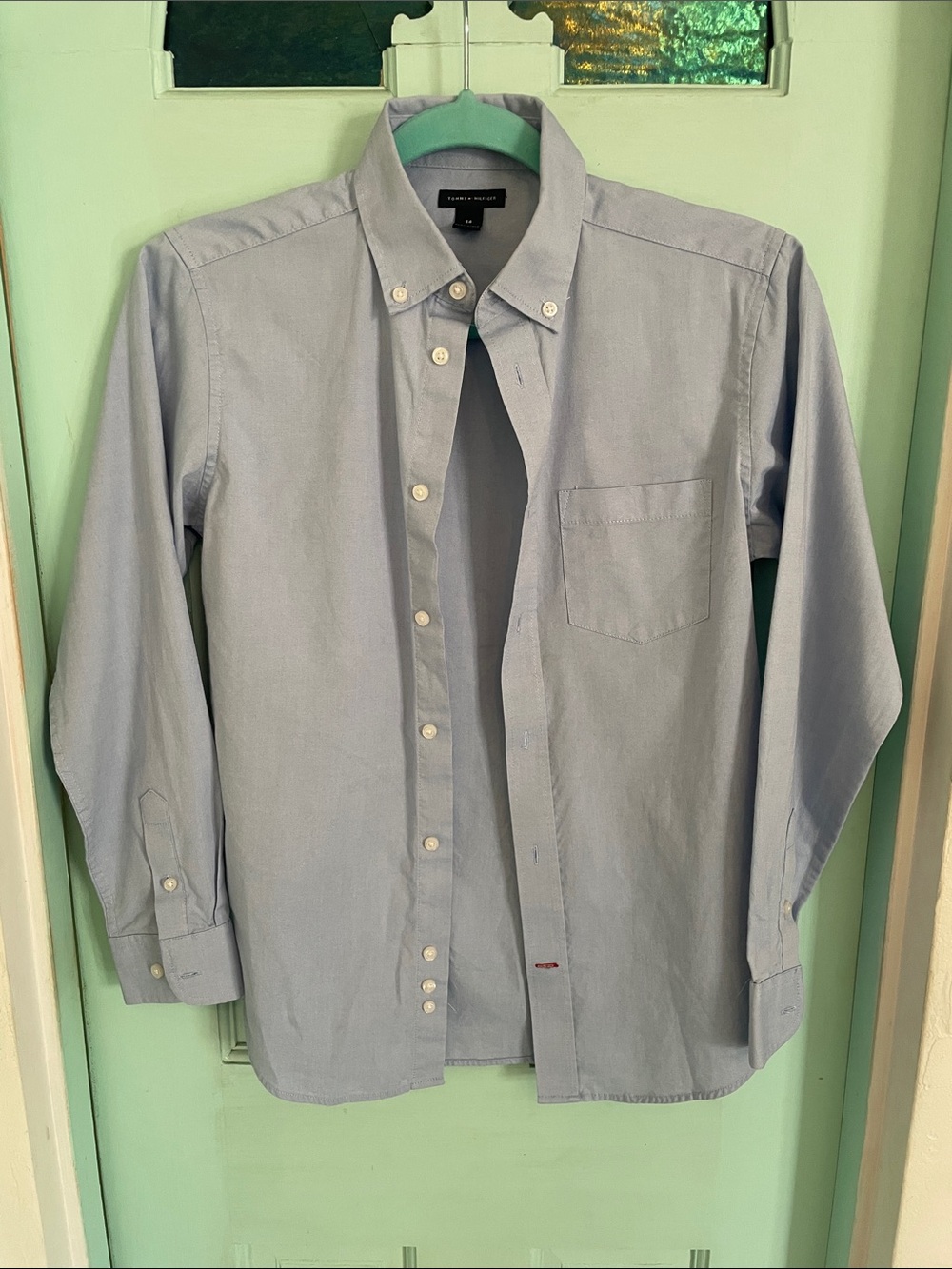 Tommy Hilfiger Light Blue Button-Down Shirt - Kids